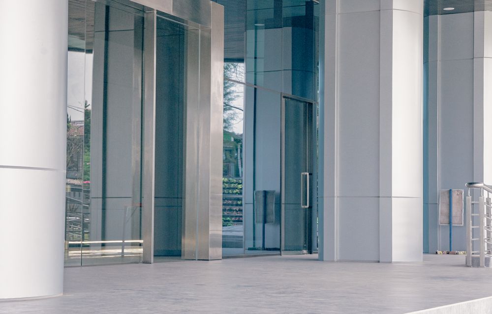 Office entrance